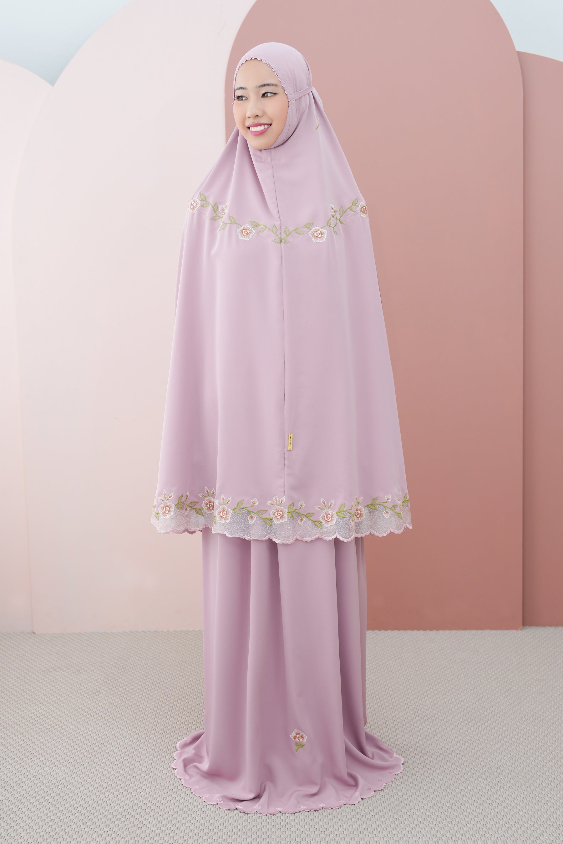 Lotus In Rose Prayer Wear