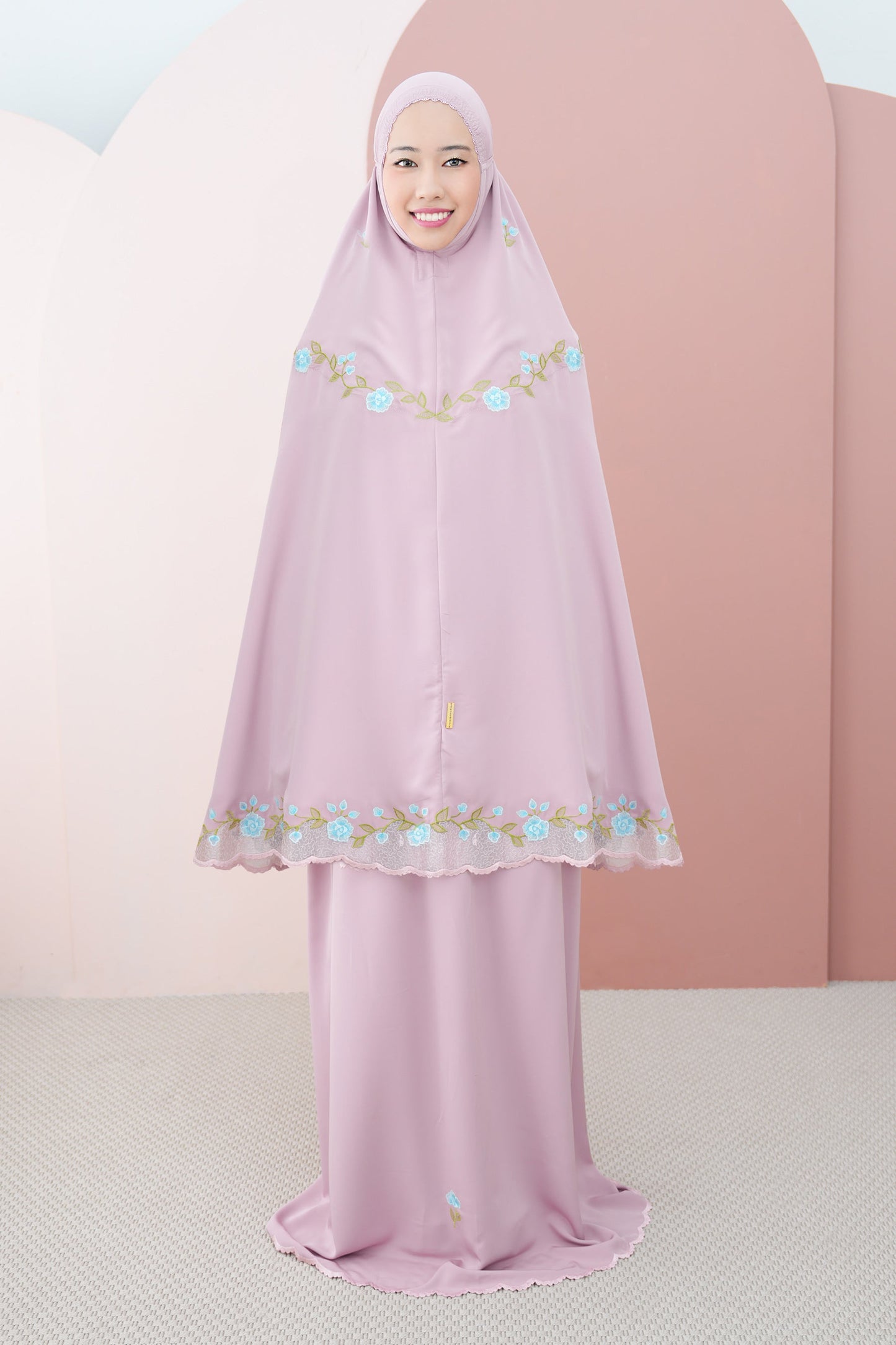 Lotus In Rose Prayer Wear