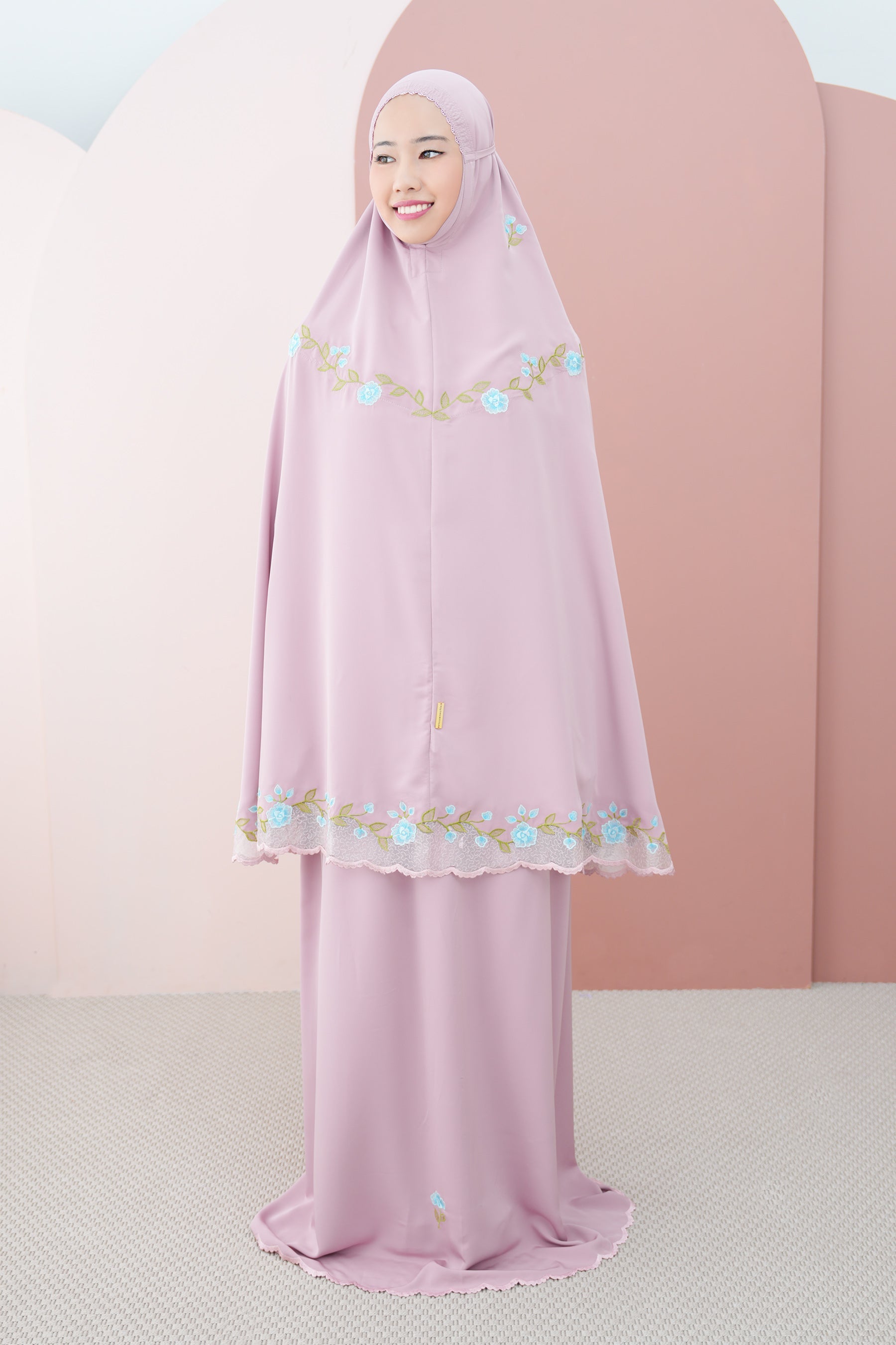 Lotus In Rose Prayer Wear