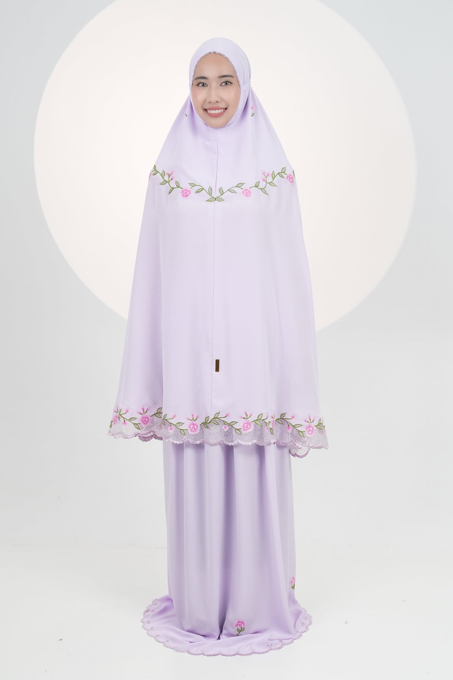 Lotus In Purple Prayer Wear