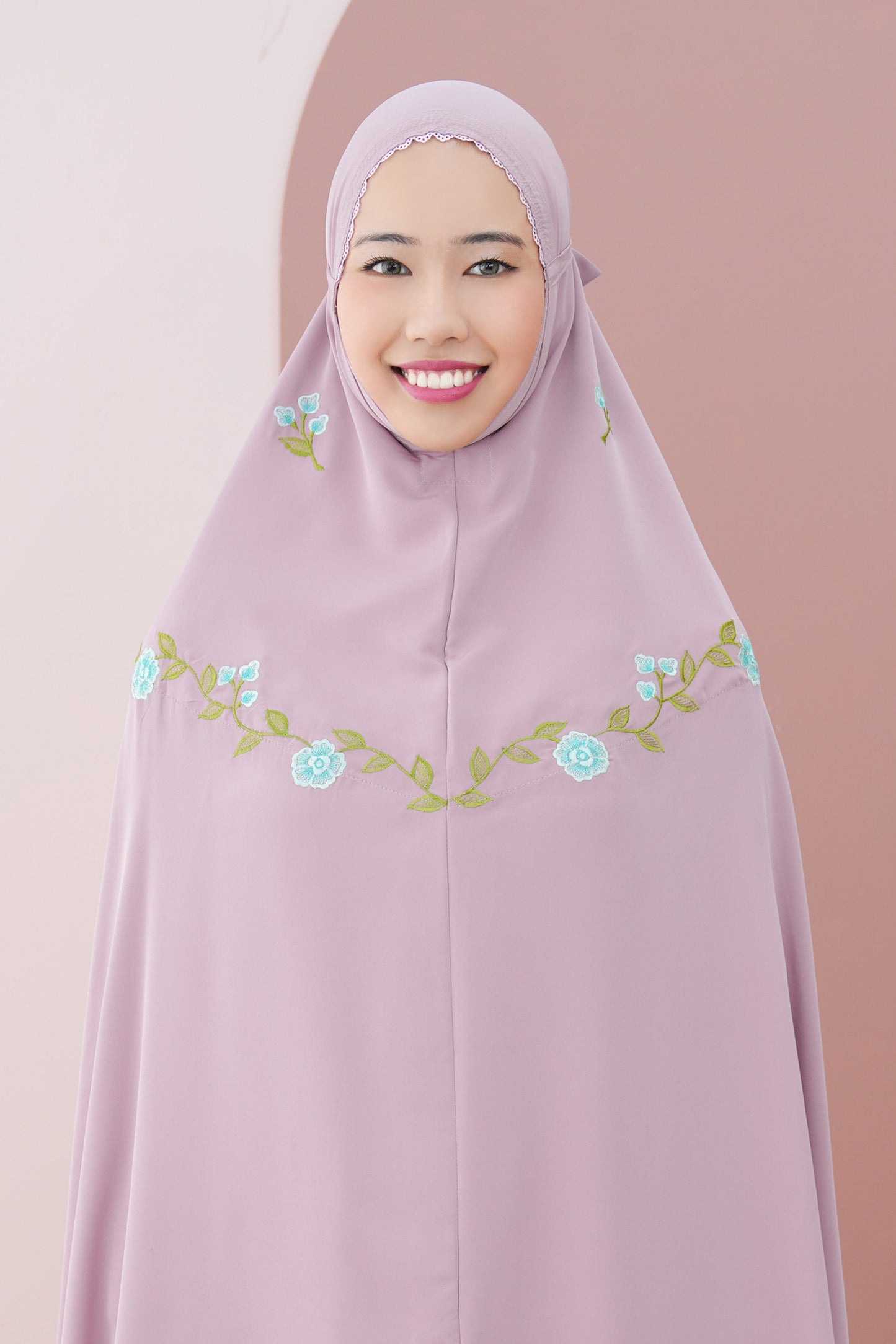 Lotus In Rose Prayer Wear