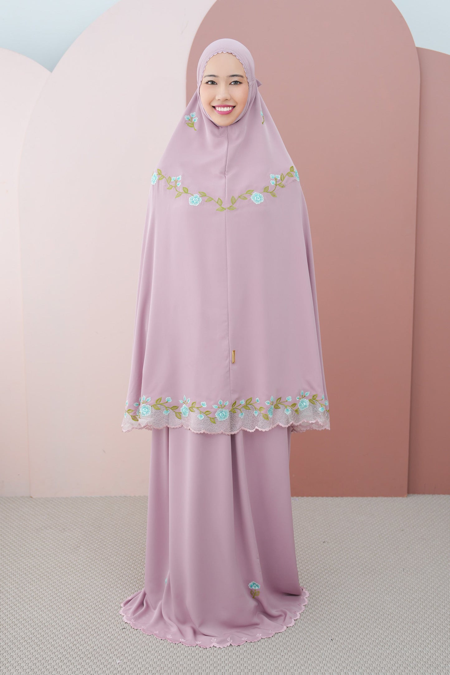 Lotus In Rose Prayer Wear