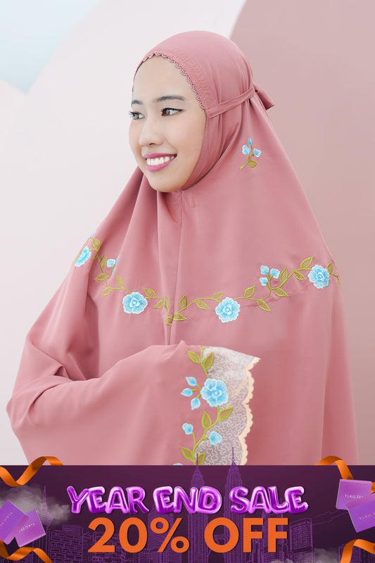 Lotus In Rust Prayer Wear