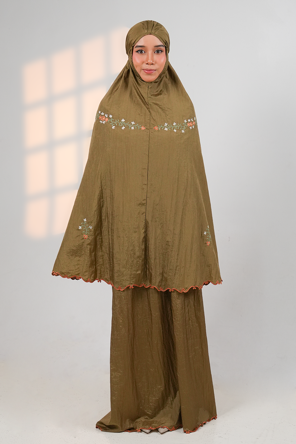 Peony Travel Telekung in Sugarcane