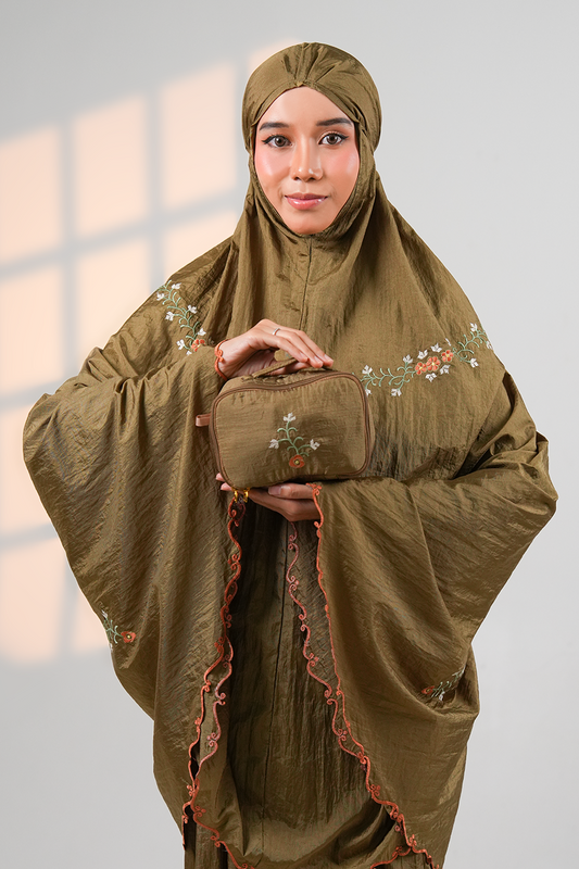 Peony Travel Telekung in Sugarcane