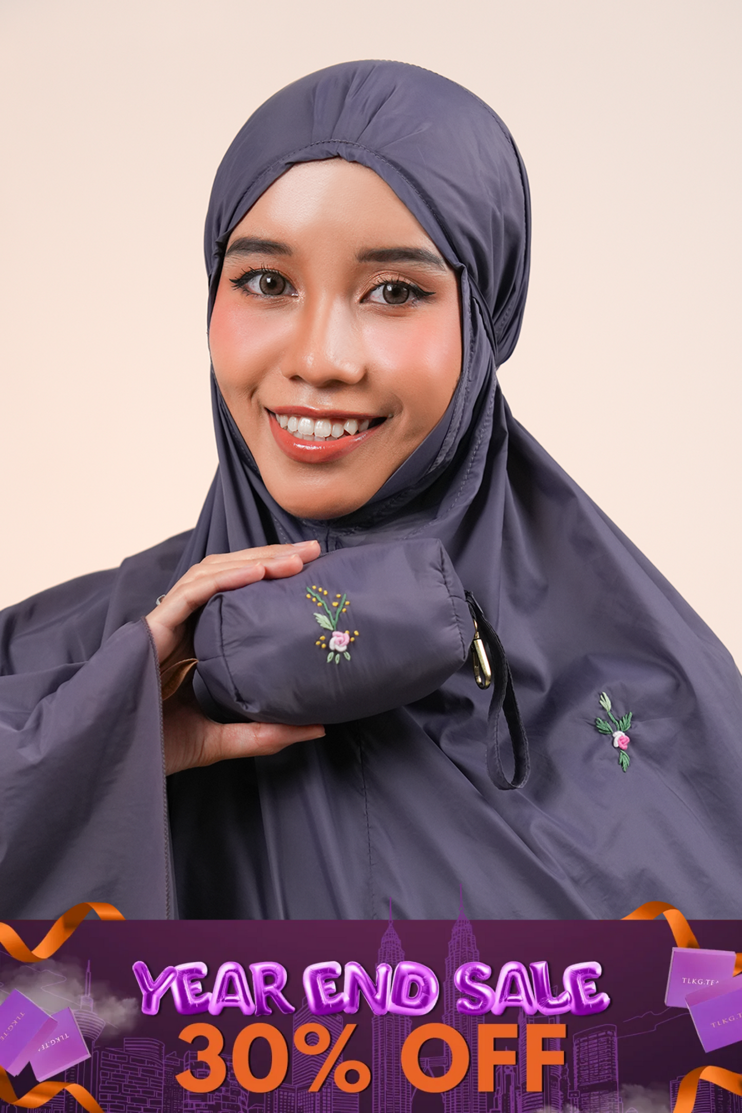 The Pocket Tea in Heather Prayer Wear