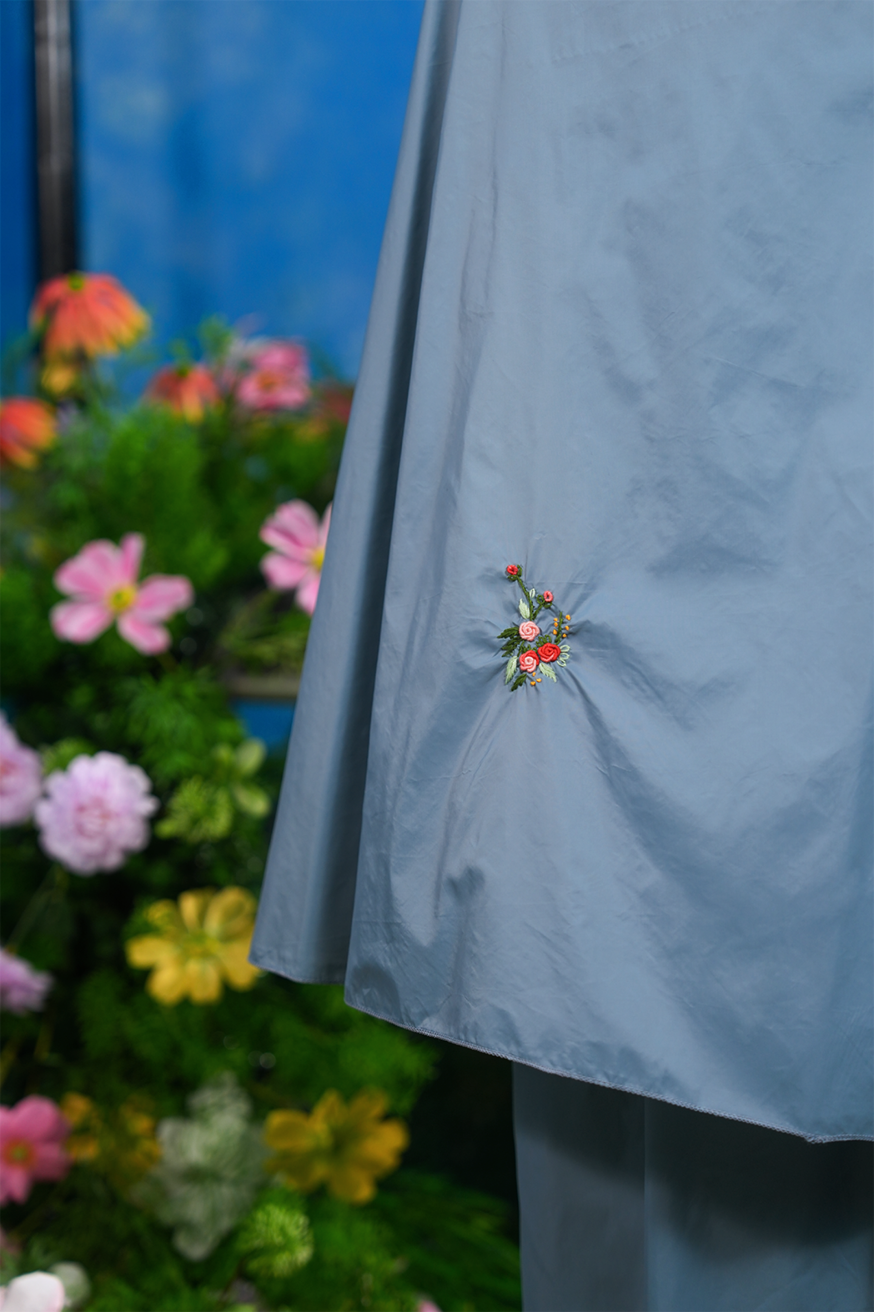 The Pocket Tea in Steel Blue Prayer Wear