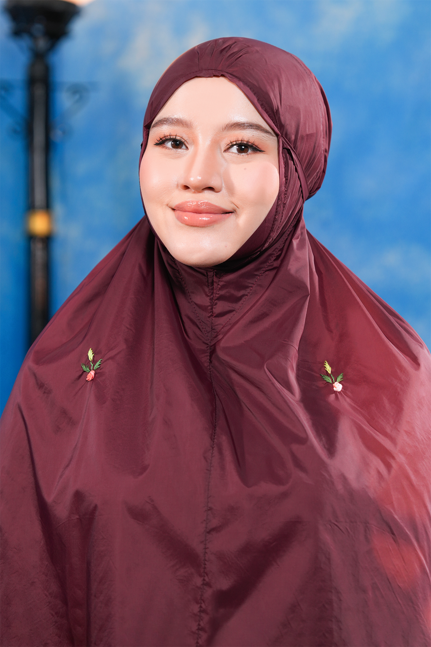 The Pocket Tea in Garnet Prayer Wear