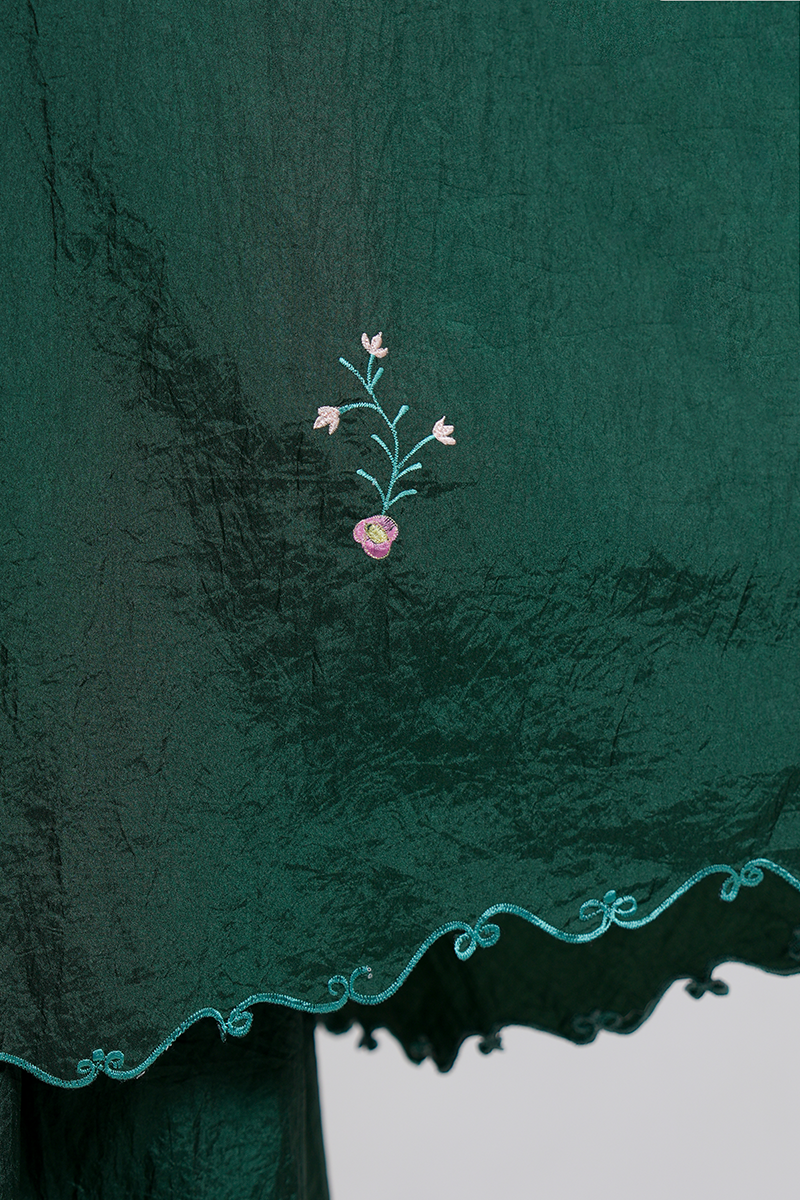 Peony Travel Telekung in Emerald Prayer Wear