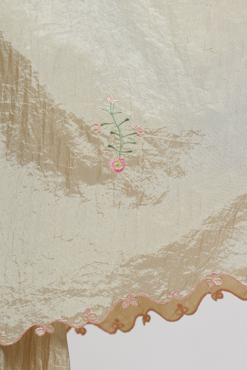 Peony Travel Telekung in Gold Prayer Wear