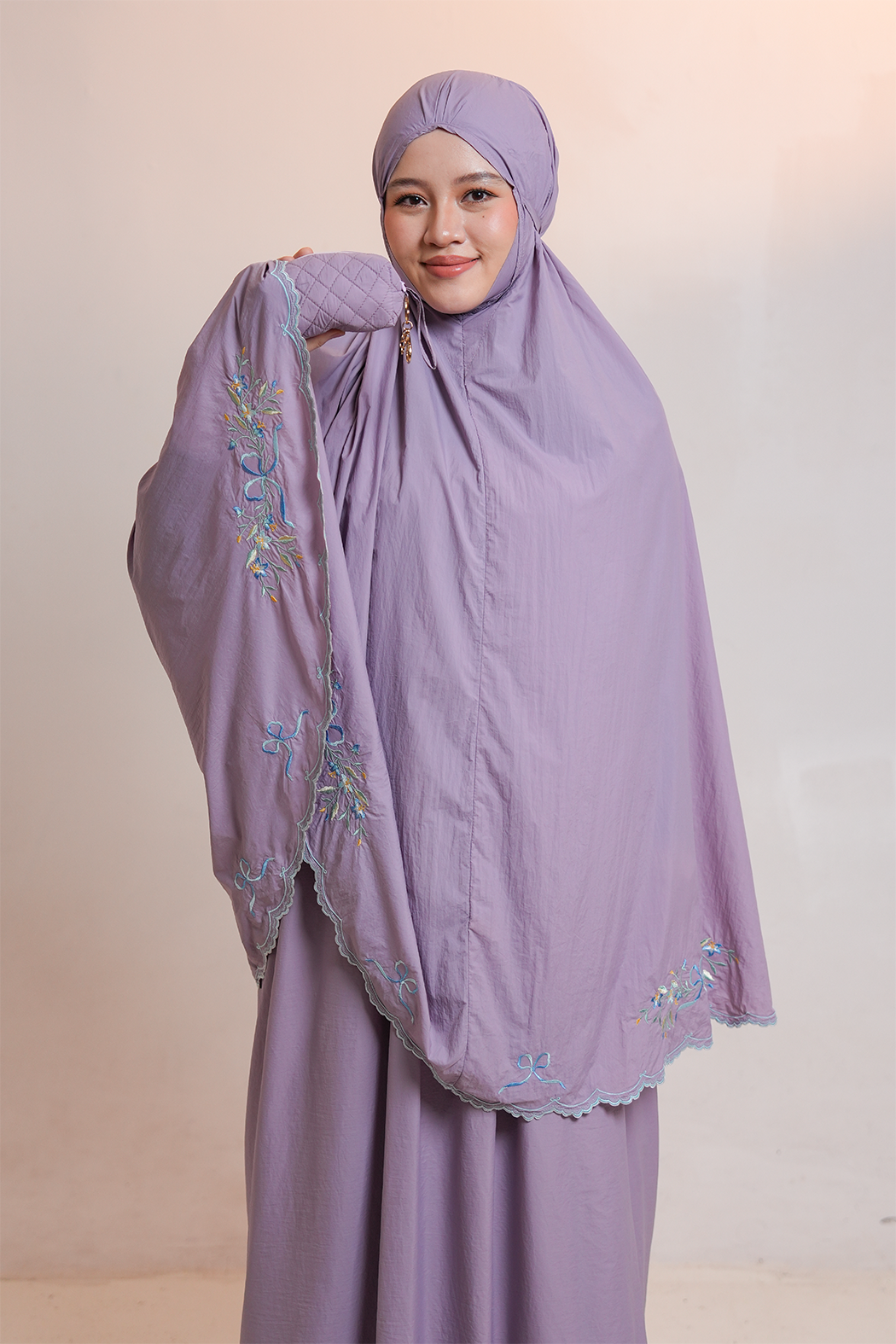 Whispered Grace in Wisteria