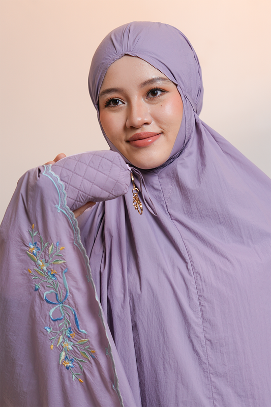 Whispered Grace in Wisteria